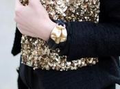 prendas dorado están moda