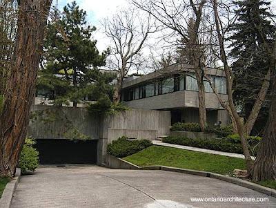 Casas de hormigón del Brutalismo.