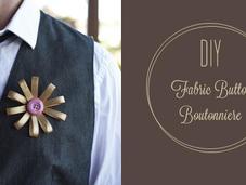 Tutorial: Boutonnieres botones para novio