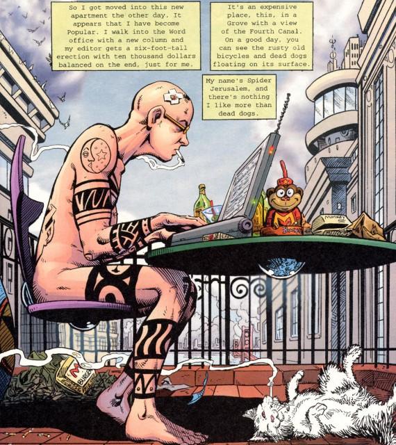 Lecturas desde La Parada (21); Transmetropolitan. Evocando al periodista necesario.