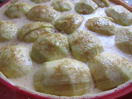 Tarta de manzana francesa