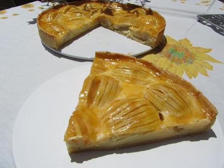 Tarta de manzana francesa