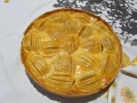 Tarta de manzana francesa