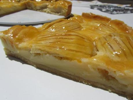 Tarta de manzana francesa