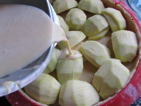 Tarta de manzana francesa