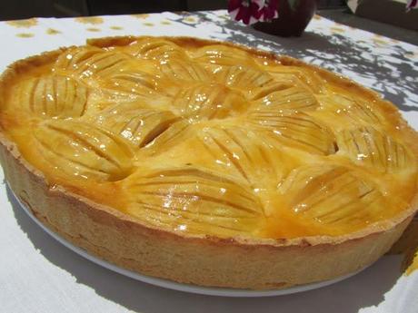 Tarta de manzana francesa