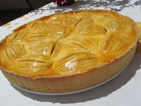 Tarta de manzana francesa