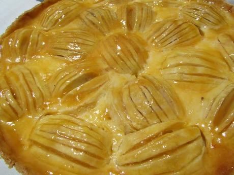 Tarta de manzana francesa