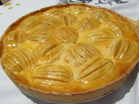 Tarta de manzana francesa