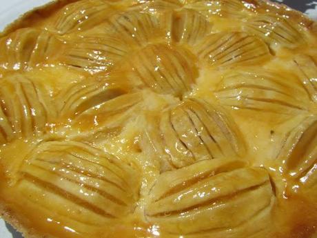 Tarta de manzana francesa