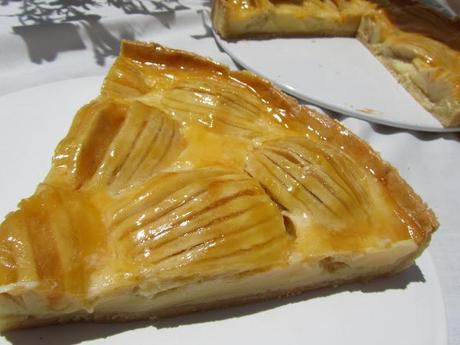 Tarta de manzana francesa