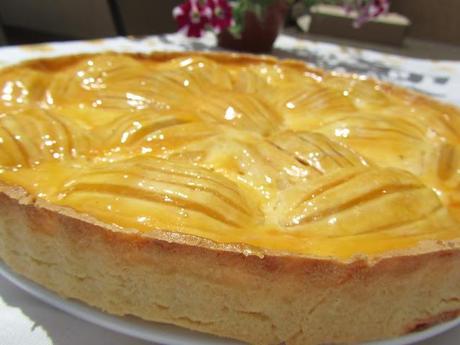 Tarta de manzana francesa