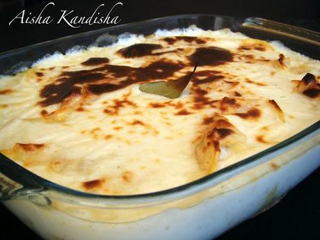 BACALAO CON NATA (BACALHAU COM NATAS)