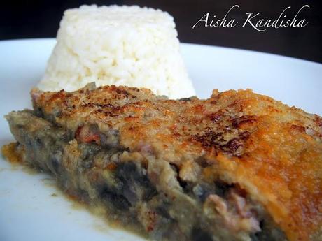 PASTEL DE BERENJENAS A LA CUBANA