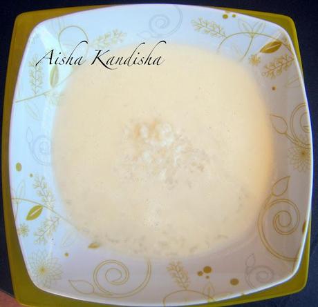 GAZPACHUELO CON ARROZ