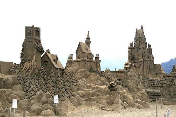 castillos de arena construcciones