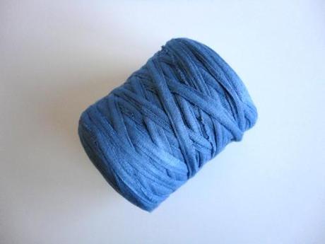 Comprar trapillo azul lavanda para tejer bolsos XL