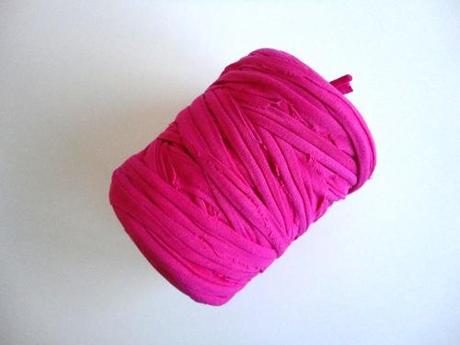 Comprar bobina de trapillo rosa fucsia para ganchillo XL