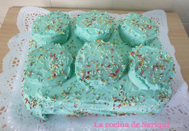 Una tarta de cumple Lego Fantasy para Adam