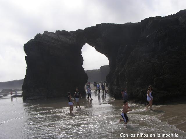 La Playa de las Catedrales en Ribadeo (Lugo)