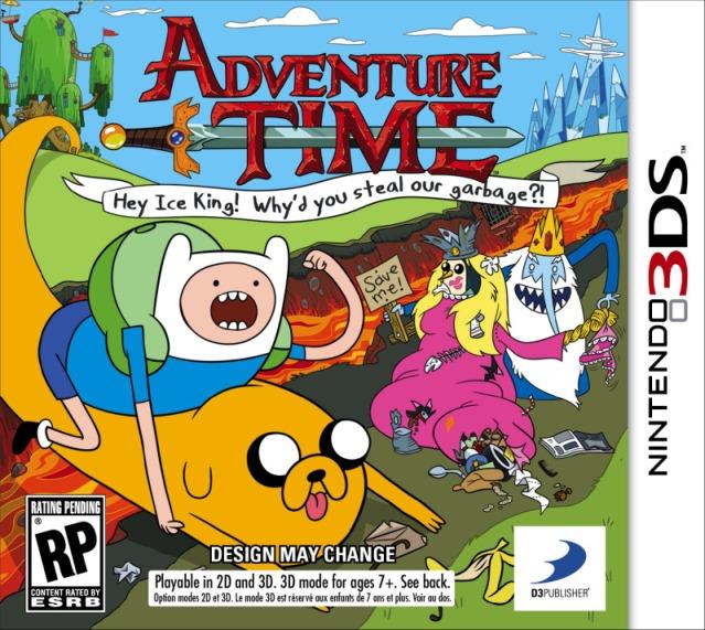 hora de aventuras videojuego 3ds portada Dosis de amor de WayForward Technologies: Adventure Time   Hora de Aventuras (DS, 3DS), Mighty Switch Force HD (Wii U) y Shantae (Wii U)