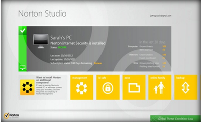 Norton está  listo para Windows 8 contribuyendo a que sea más rápido y seguro