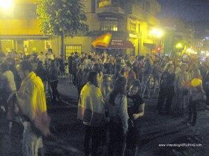 Celebraciones Eurocopa 2012 en Oviedo: plaza America