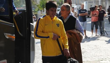 Un dolor de cabeza. Roncaglia no jugará la Final de vuelta.