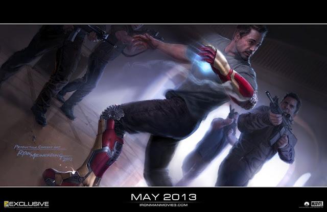 'Iron Man 3', concept art