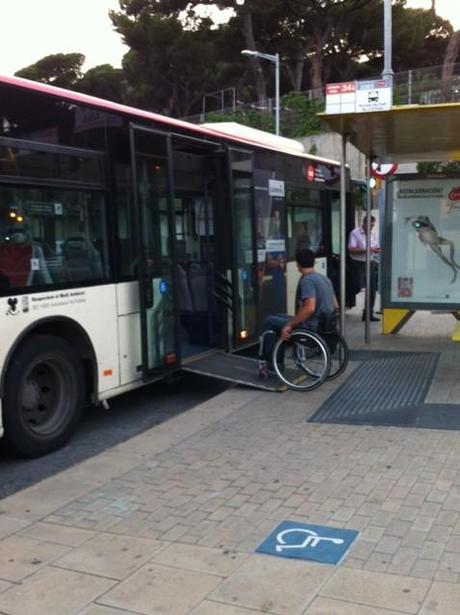 bus accesible en barcelon