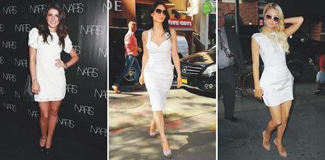 Little White Dress. Blanco y radiante