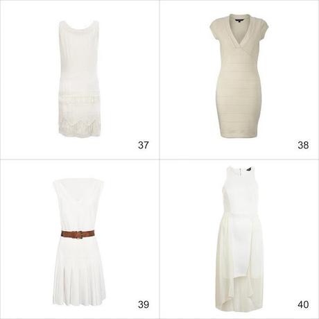 Little White Dress. Blanco y radiante