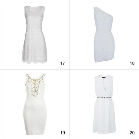 Little White Dress. Blanco y radiante