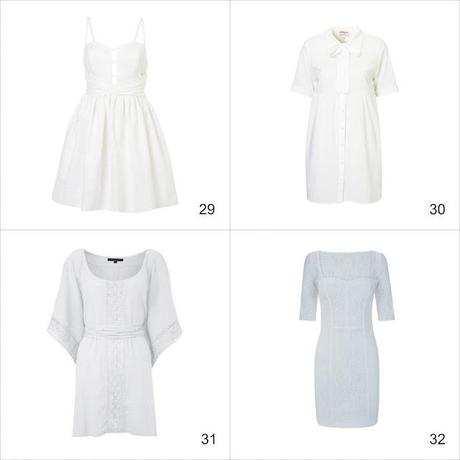 Little White Dress. Blanco y radiante