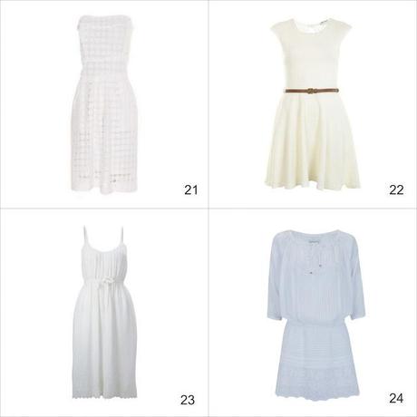 Little White Dress. Blanco y radiante