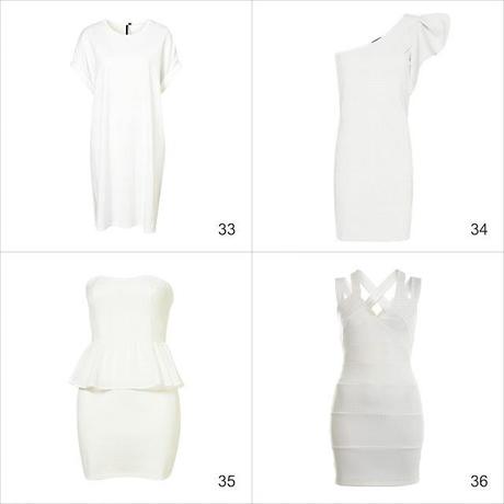 Little White Dress. Blanco y radiante