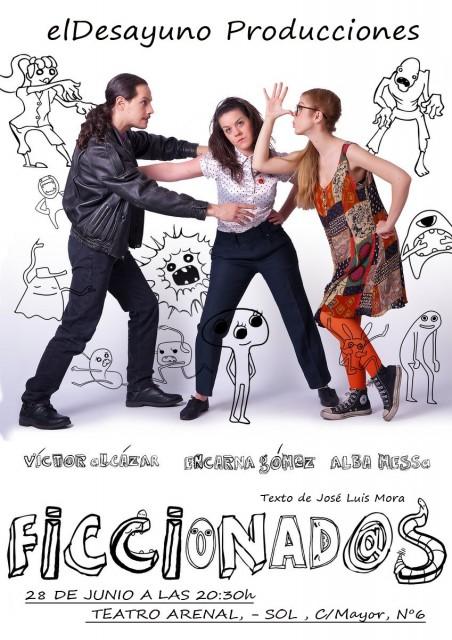 Ficcionad@s llega al Teatro Arenal de Madrid