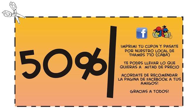 Hendy liquida, imprimite el cupón!