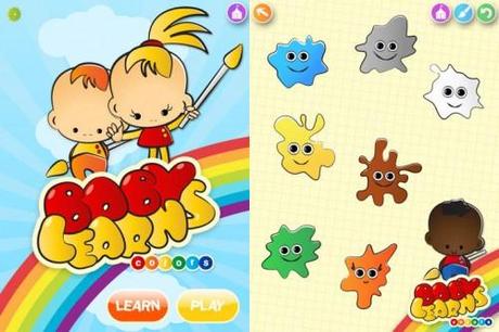 Aprender el nombre de los colores en varios idiomas Baby Learns Colors
