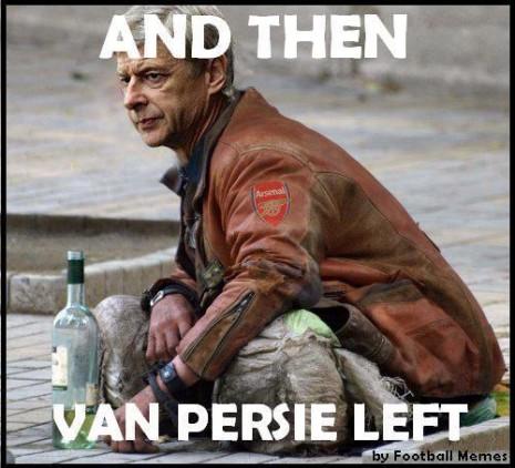 El ocaso del Arsenal: Van Persie anunció que no seguirá en Highbury