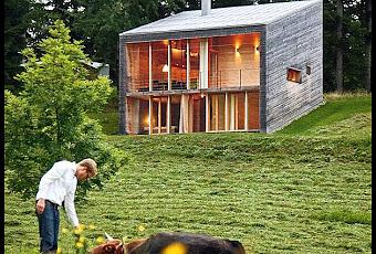 Casa moderna de madera. - Paperblog