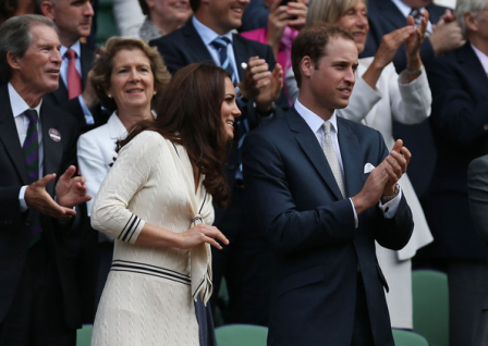 El look de Kate Middleton en el Torneo de Wimbledon