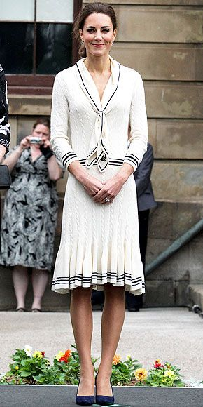 El look de Kate Middleton en el Torneo de Wimbledon