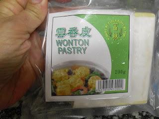 Vichyssoise de pera con wonton de queso azul