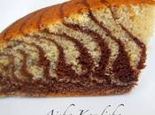 Bizcocho cebra (zebra cake)