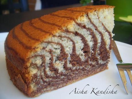 BIZCOCHO CEBRA (ZEBRA CAKE)
