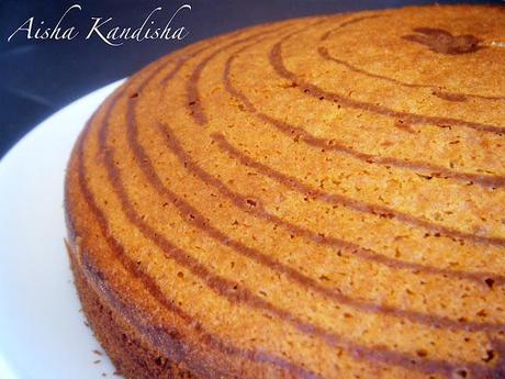 BIZCOCHO CEBRA (ZEBRA CAKE)