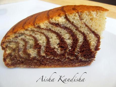 BIZCOCHO CEBRA (ZEBRA CAKE)