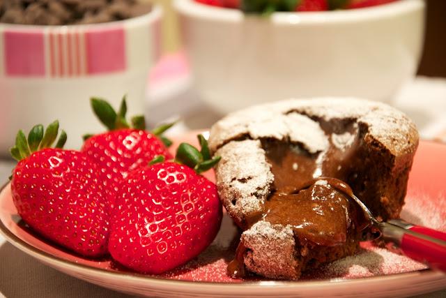 Coulant de chocolate