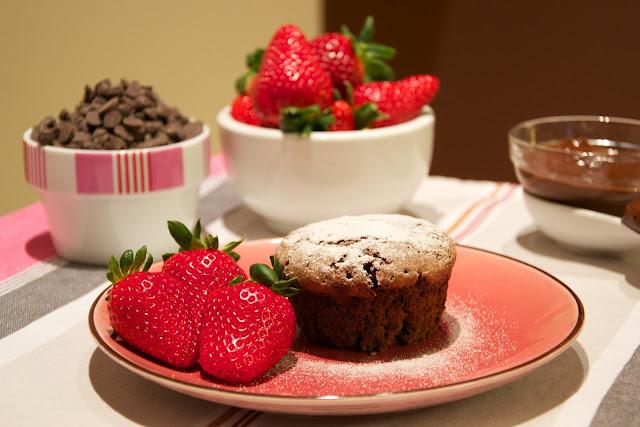 Coulant de chocolate